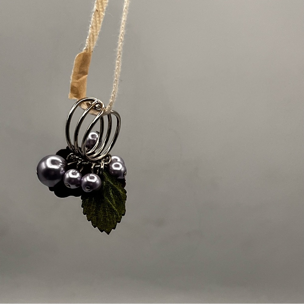 **NEW** LEATHER ROSE ADJUSTABLE RING - Picture 9 of 11